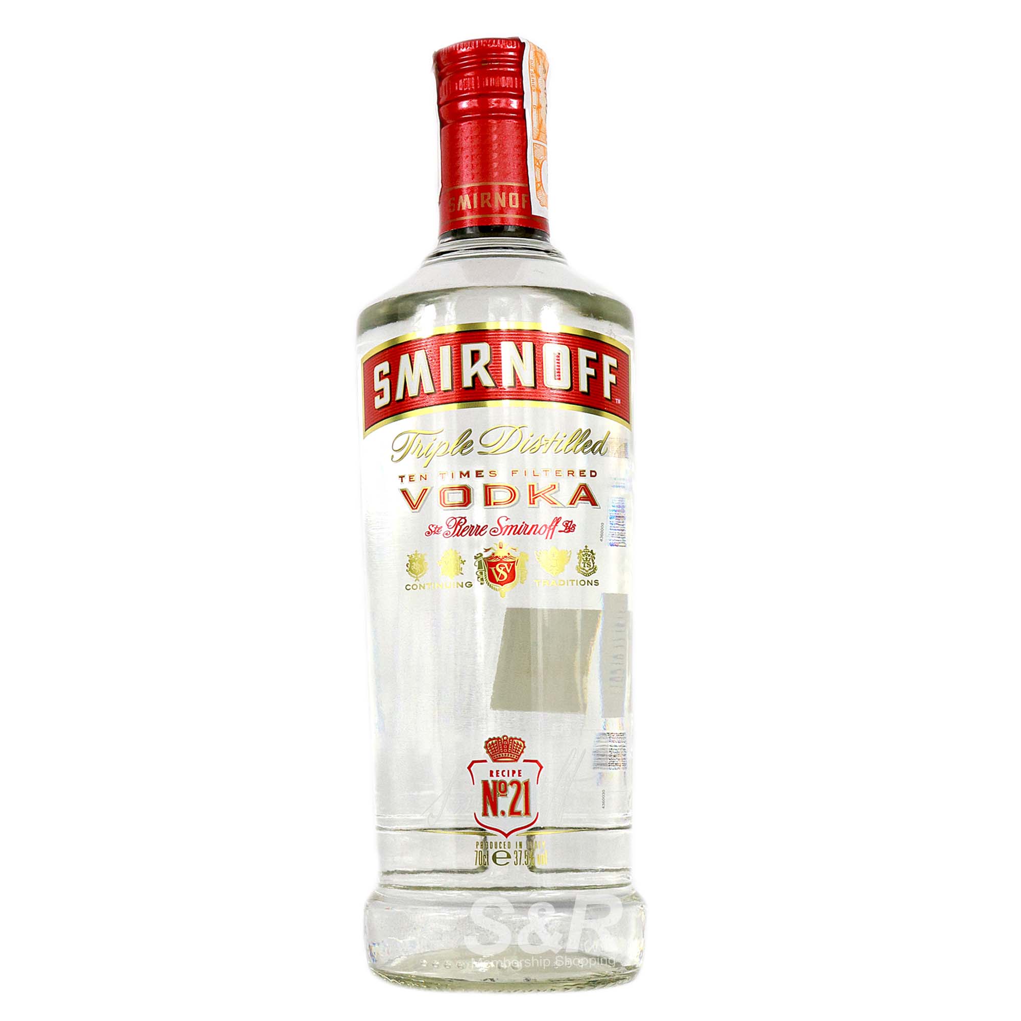 Smirnoff No. 21 Classic Vodka 700mL